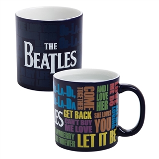 The Beatles Heat Reactive Ceramic Mug