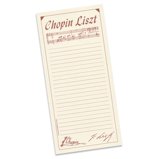 Chopin Liszt - Cream & Burgundy (Individual)